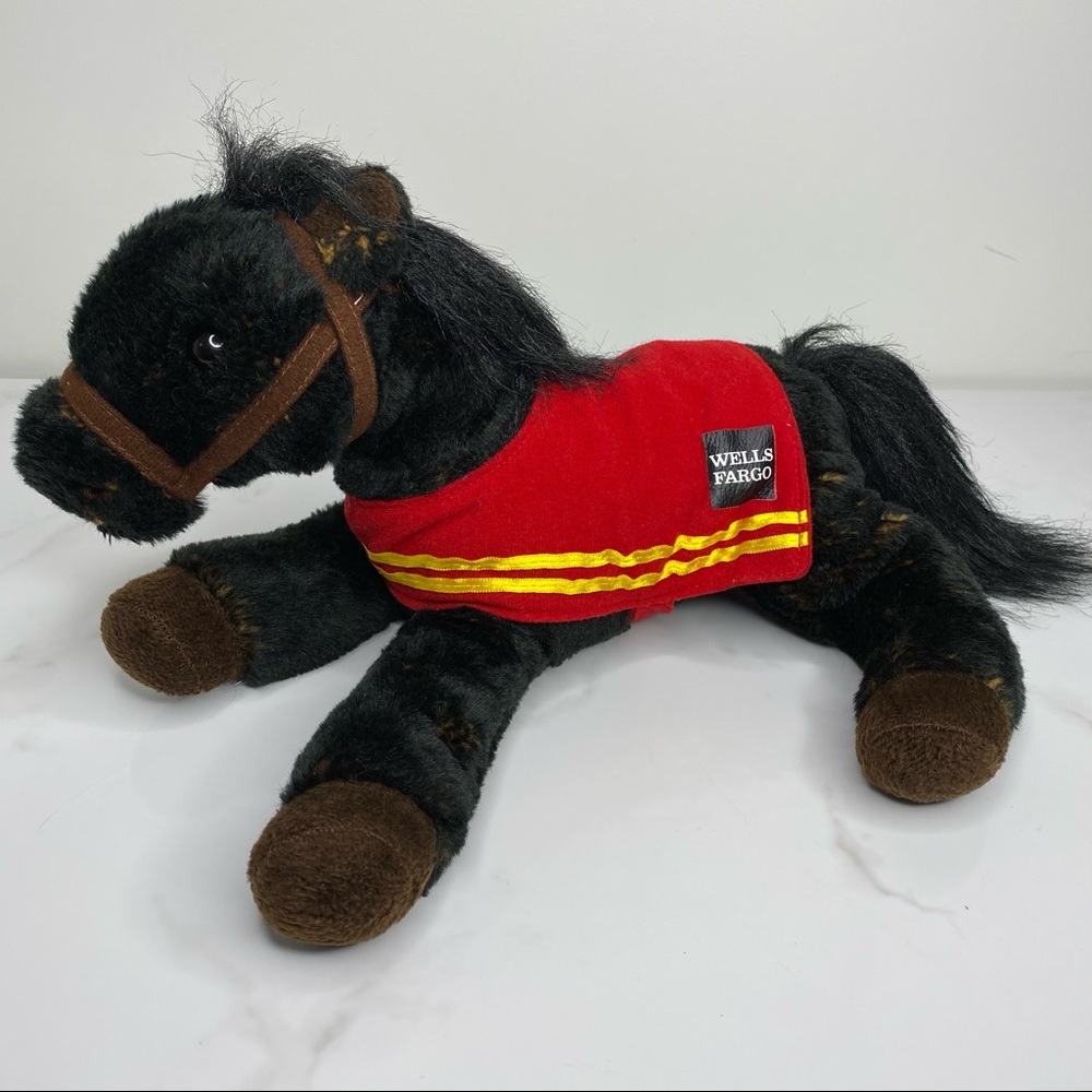 Wells Fargo Legendary Pony Mike Stuffed Animal 14”